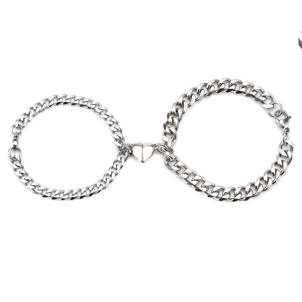 Love Magnet Couple Bracelets - Attracts a Pair Of Male And Female