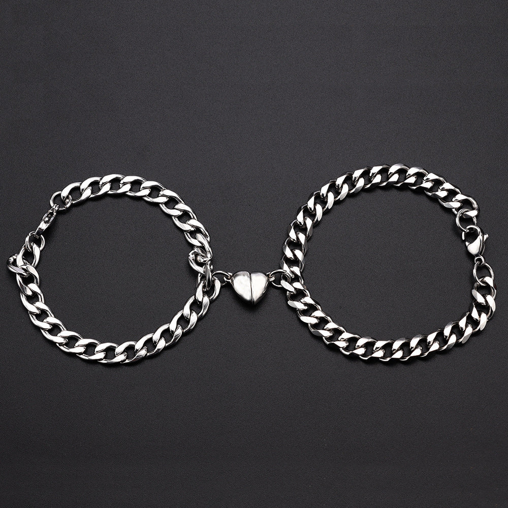 Love Magnet Couple Bracelets - Attracts a Pair Of Male And Female