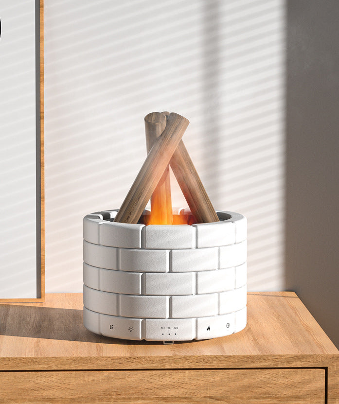 Campfire Flame Aromatherapy Oil Diffuser Humidifier