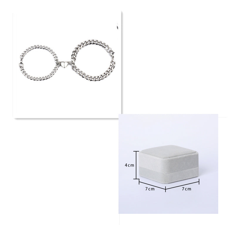 Love Magnet Couple Bracelets - Attracts a Pair Of Male And Female