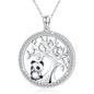 Panda Charm Pendant Necklace