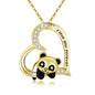 Panda Charm Pendant Necklace