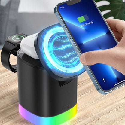 3 In 1 Magnetic Wireless Charging Station