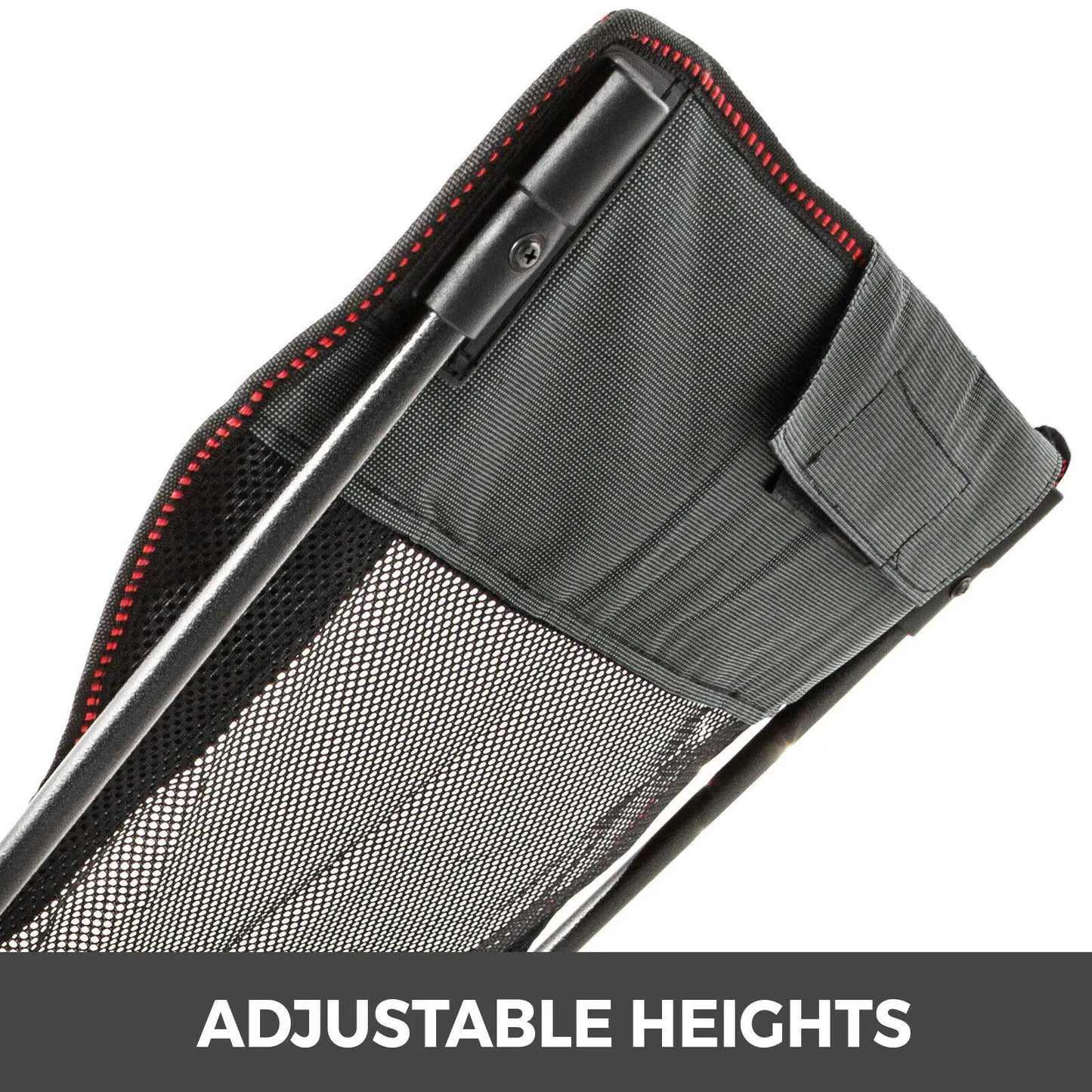 Outdoor Folding Camp Chair Backrest With Footrest