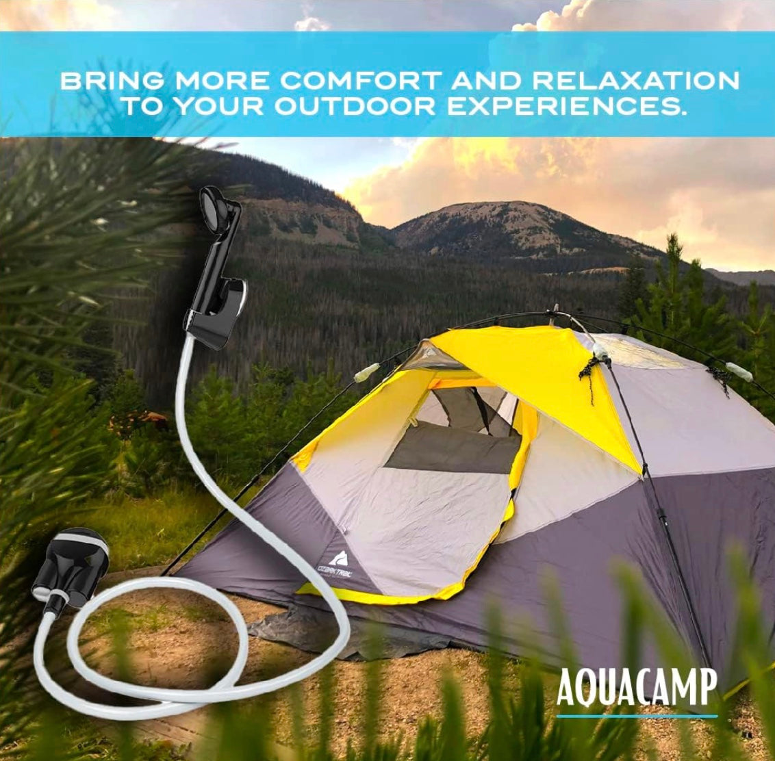 AquaCamp Adventure-Ready Portable Shower System