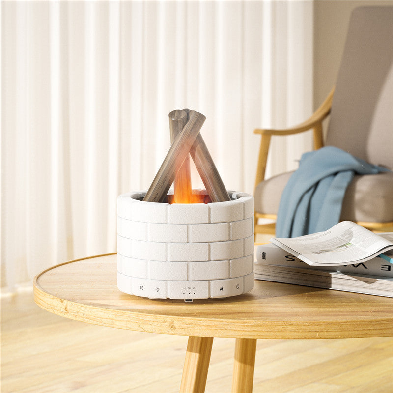 Campfire Flame Aromatherapy Oil Diffuser Humidifier