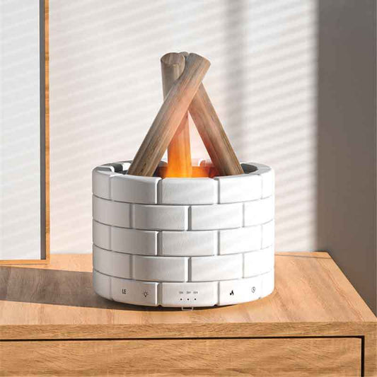 Campfire Flame Aromatherapy Oil Diffuser Humidifier