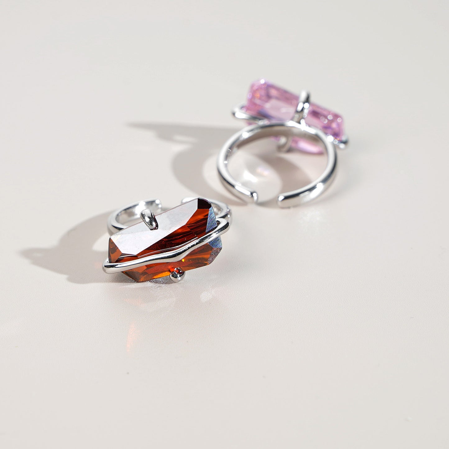 Peach Blossom Female Ring